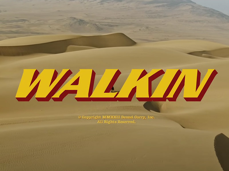Denzel Curry - Walking